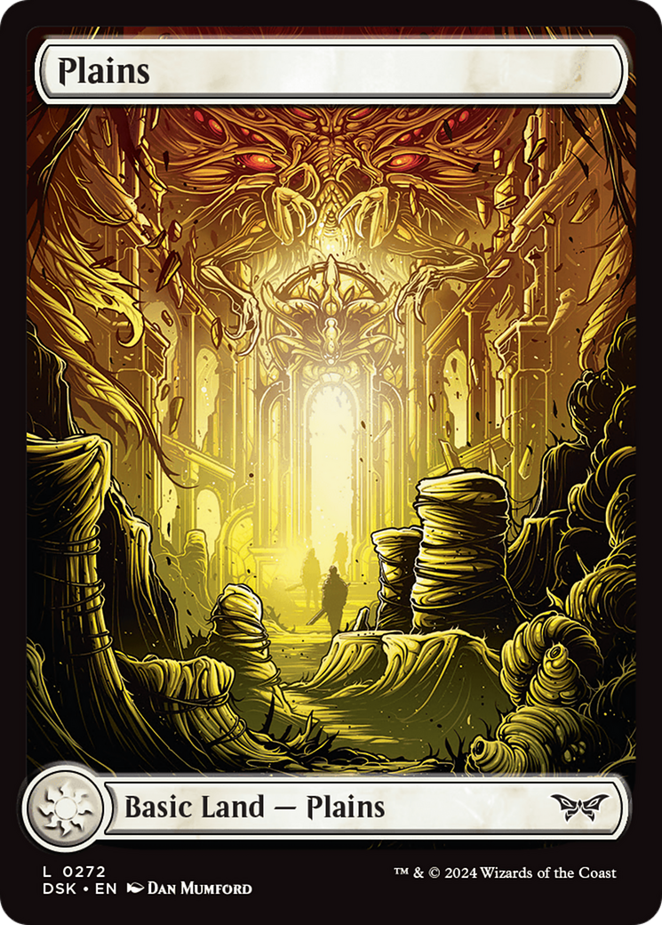 Plains (272) - Full Art [Duskmourn: House of Horror] | Exor Games New Glasgow