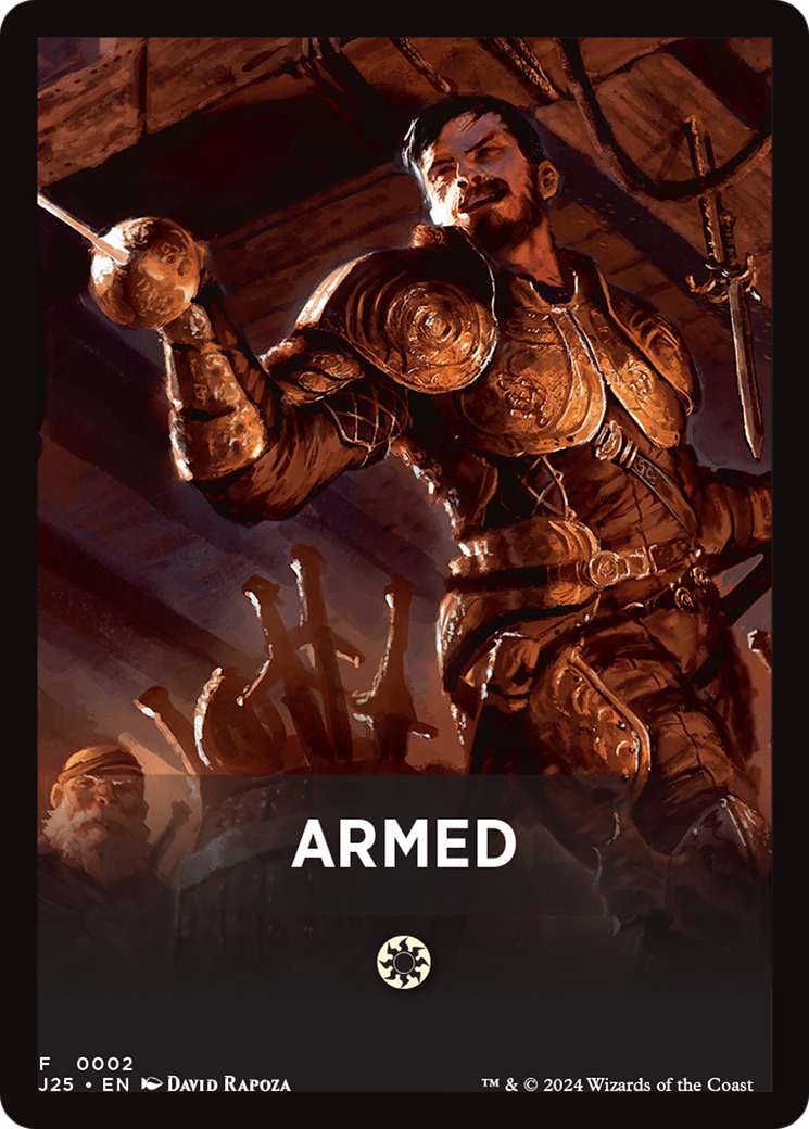 Armed Theme Card [Foundations Jumpstart Front Cards] | Exor Games New Glasgow