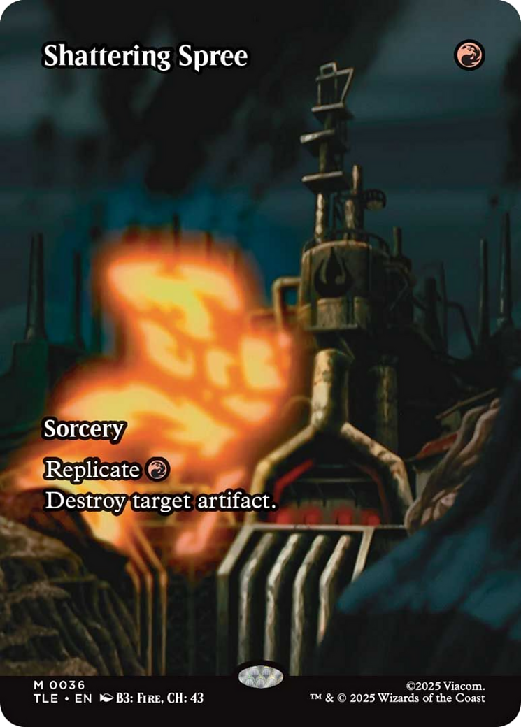 Shattering Spree (Borderless) [Avatar: The Last Airbender: Eternal-Legal] | Exor Games New Glasgow