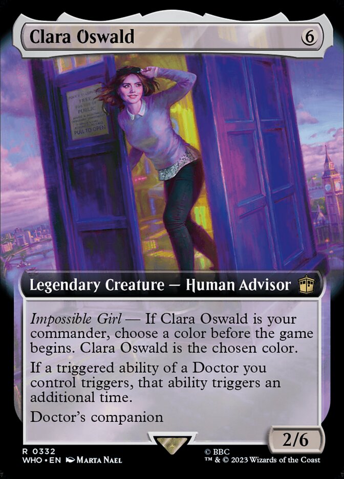 Clara Oswald (Extended Art) [Doctor Who] | Exor Games New Glasgow