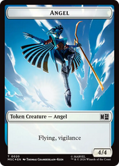 Angel (020) // Vibranium (031) Double-Sided Token (Surge Foil) [Marvel Super Heroes Commander Tokens] | Exor Games New Glasgow