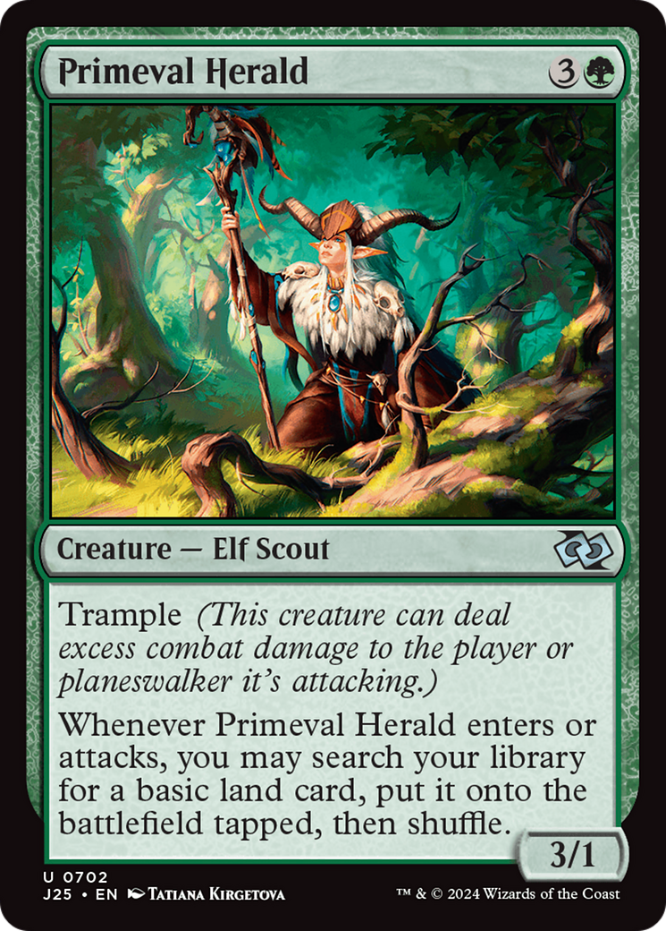 Primeval Herald [Foundations Jumpstart] | Exor Games New Glasgow