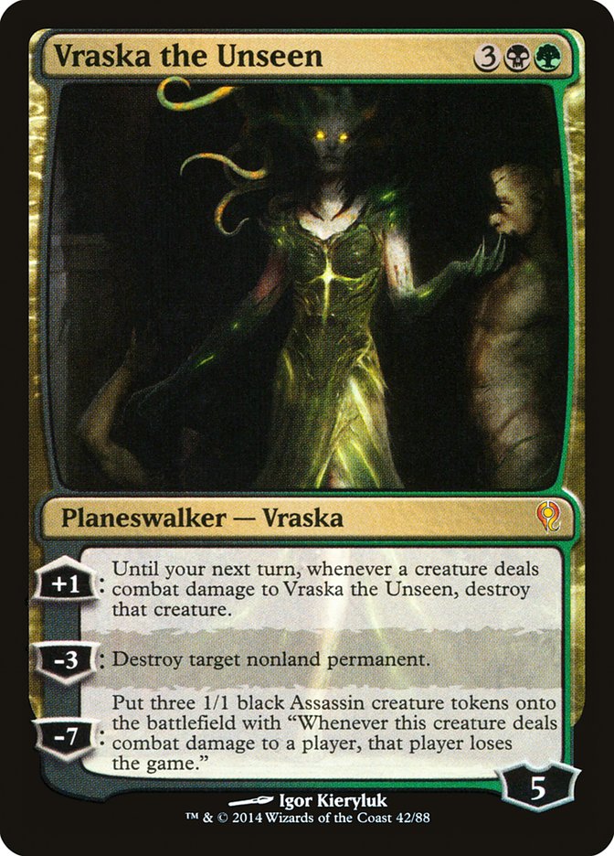 Vraska the Unseen [Duel Decks: Jace vs. Vraska] | Exor Games New Glasgow