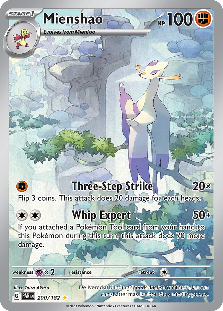 Mienshao (200/182) [Scarlet & Violet: Paradox Rift] | Exor Games New Glasgow