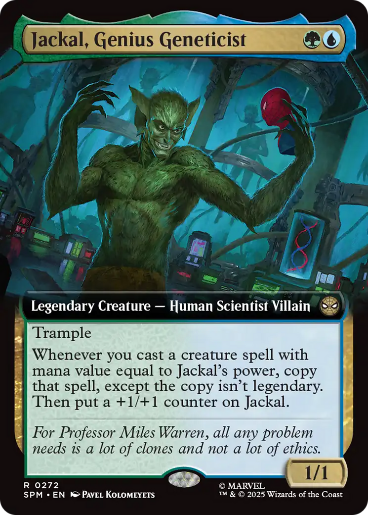 Jackal, Genius Geneticist (Extended Art) [Marvel's Spider-Man] | Exor Games New Glasgow