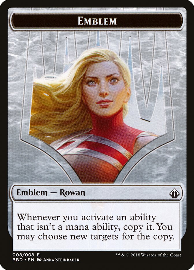 Rowan Kenrith Emblem [Battlebond Tokens] | Exor Games New Glasgow