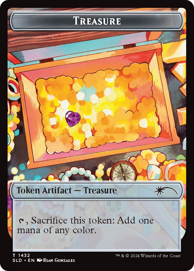 Treasure Token (1432) [Secret Lair Drop Series] | Exor Games New Glasgow