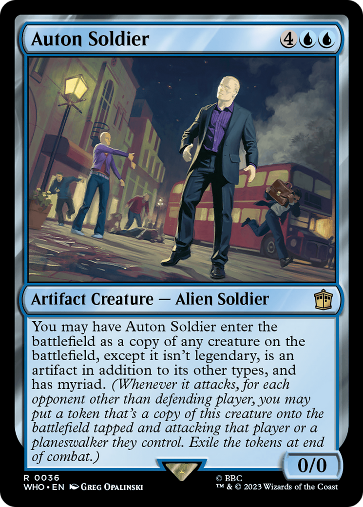 Auton Soldier [Doctor Who] | Exor Games New Glasgow
