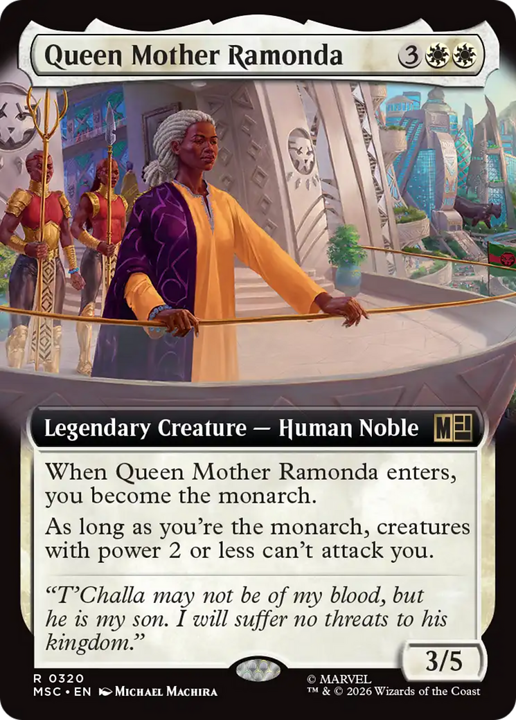 Queen Mother Ramonda (Extended Art) [Marvel Super Heroes Commander] | Exor Games New Glasgow