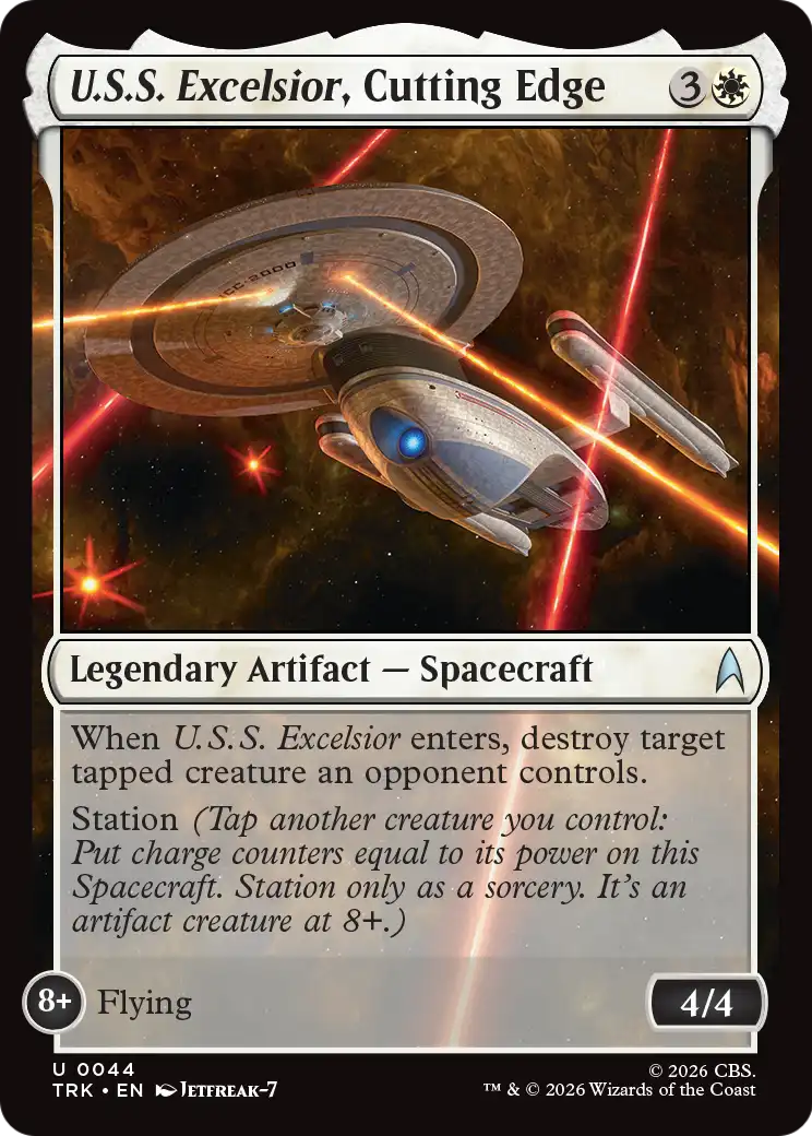 U.S.S. Excelsior, Cutting Edge [Star Trek] | Exor Games New Glasgow