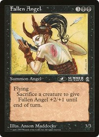 Fallen Angel (4th Place) (Oversized) [Oversize Cards] | Exor Games New Glasgow