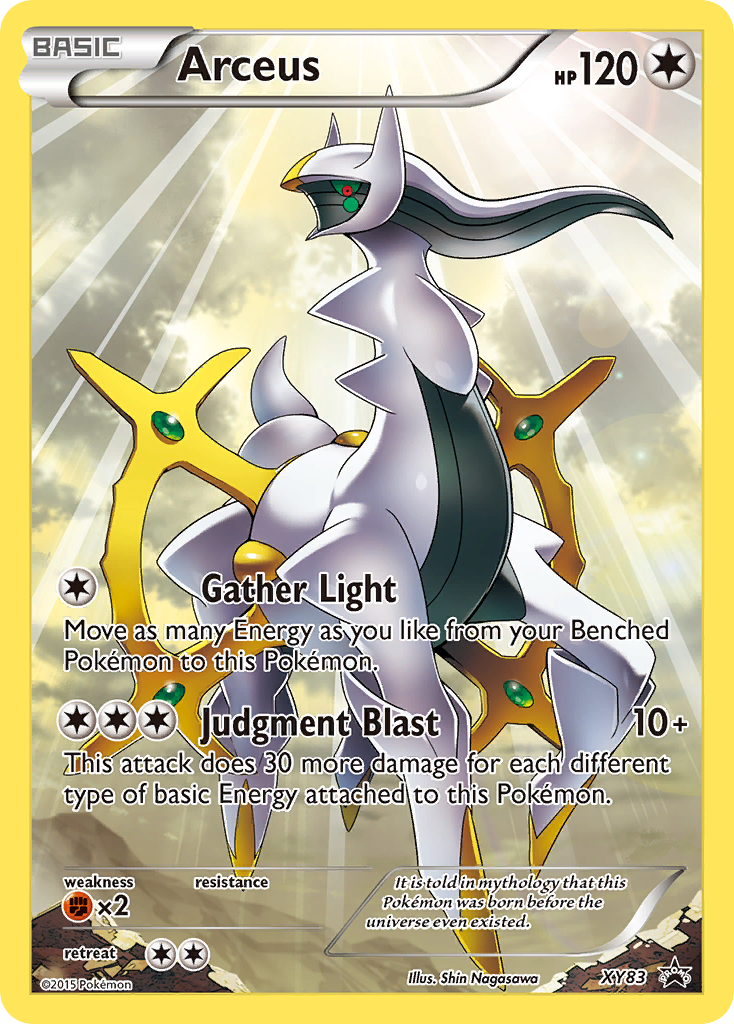 Arceus (XY83) [XY: Black Star Promos] | Exor Games New Glasgow