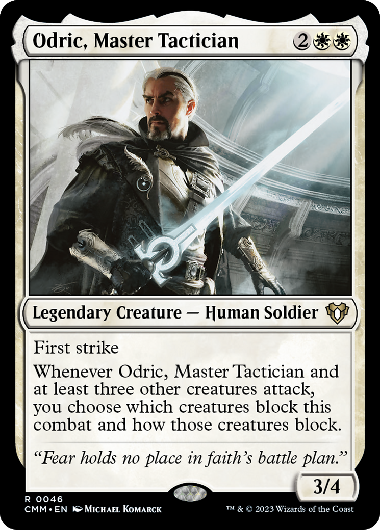 Odric, Master Tactician [Commander Masters] | Exor Games New Glasgow