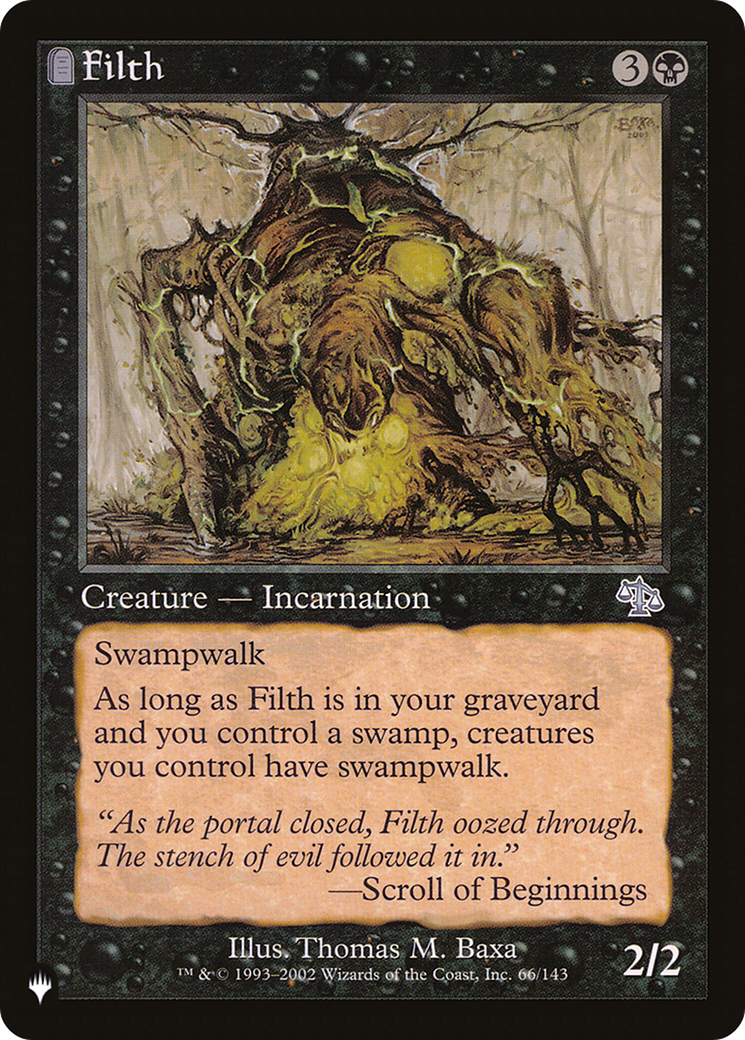 Filth [The List Reprints] | Exor Games New Glasgow