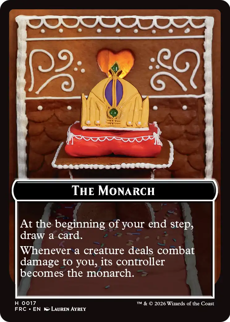 Citizen // The Monarch Double-Sided Token [Reality Fracture Commander Tokens] | Exor Games New Glasgow