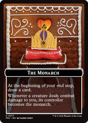 Citizen // The Monarch Double-Sided Token [Reality Fracture Commander Tokens] | Exor Games New Glasgow