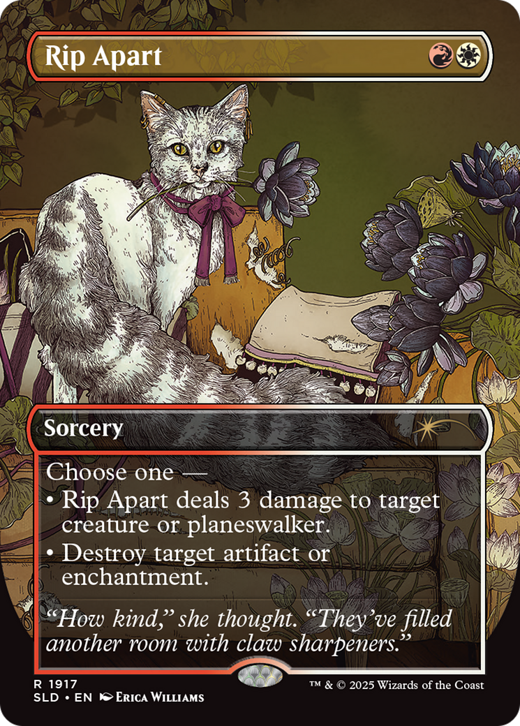 Rip Apart (1917) (Rainbow Foil) [Secret Lair Drop Series] | Exor Games New Glasgow