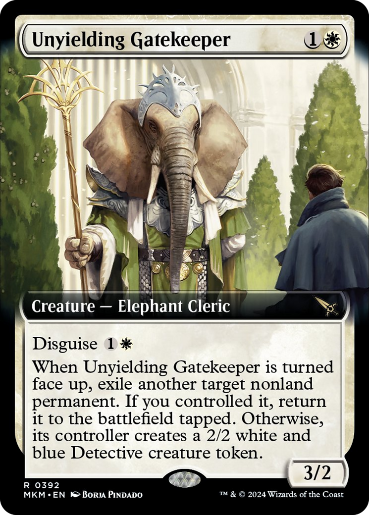 Unyielding Gatekeeper (Extended Art) [Murders at Karlov Manor] | Exor Games New Glasgow