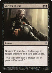 Sorin's Thirst [Duel Decks: Sorin vs. Tibalt] | Exor Games New Glasgow