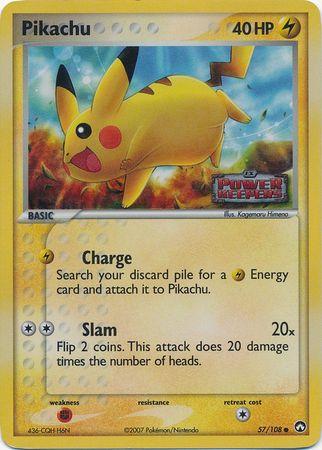 Pikachu (57/108) (Stamped) [EX: Power Keepers] | Exor Games New Glasgow