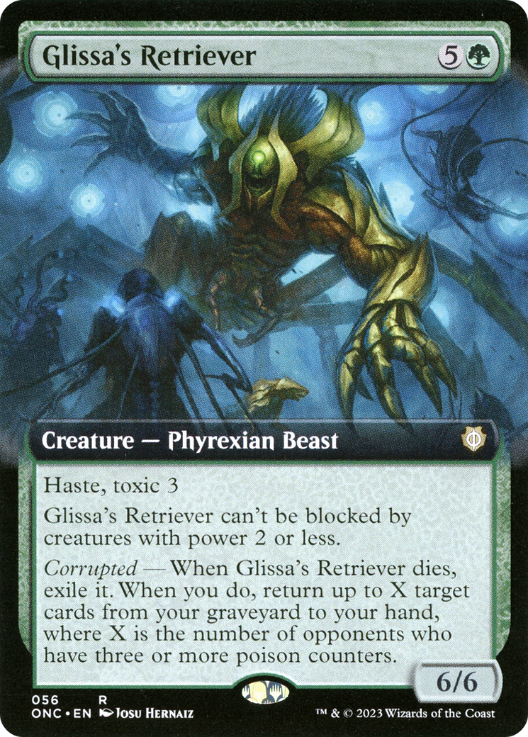 Glissa's Retriever (Extended Art) [Phyrexia: All Will Be One Commander] | Exor Games New Glasgow