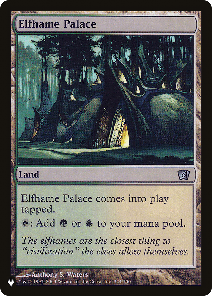 Elfhame Palace [The List Reprints] | Exor Games New Glasgow