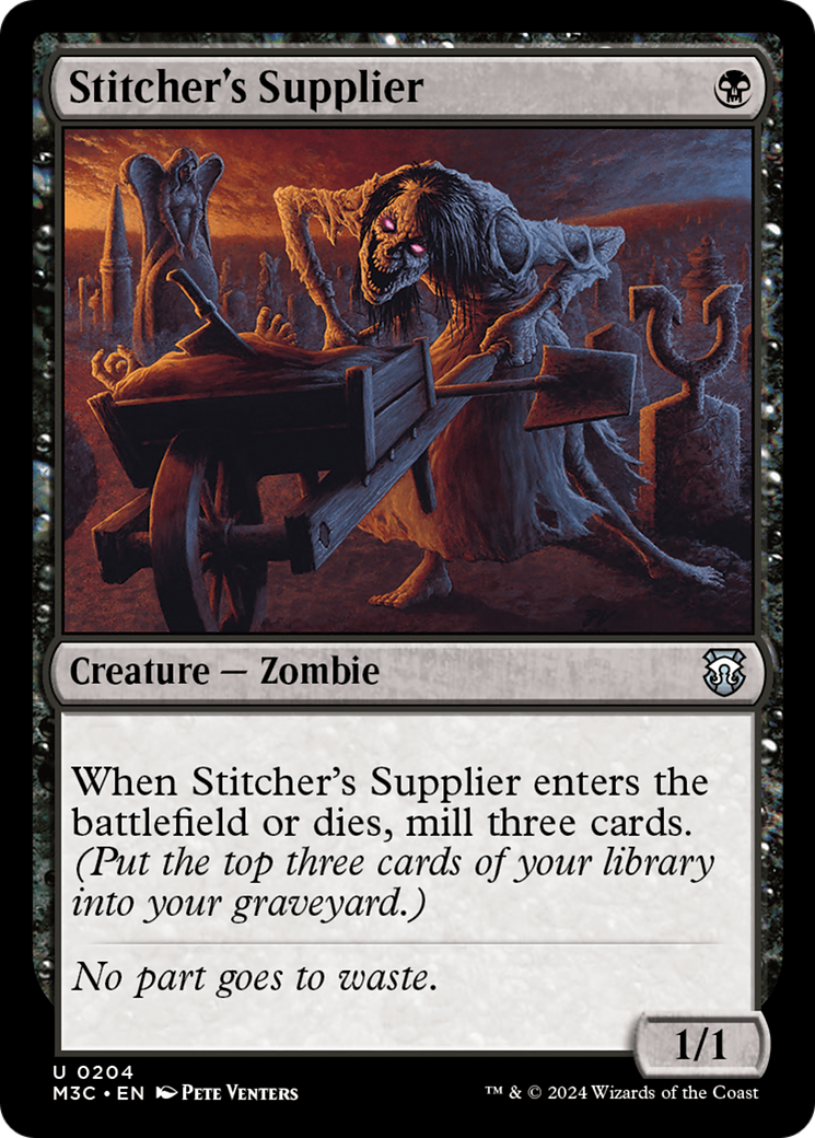 Stitcher's Supplier (Ripple Foil) [Modern Horizons 3 Commander] | Exor Games New Glasgow