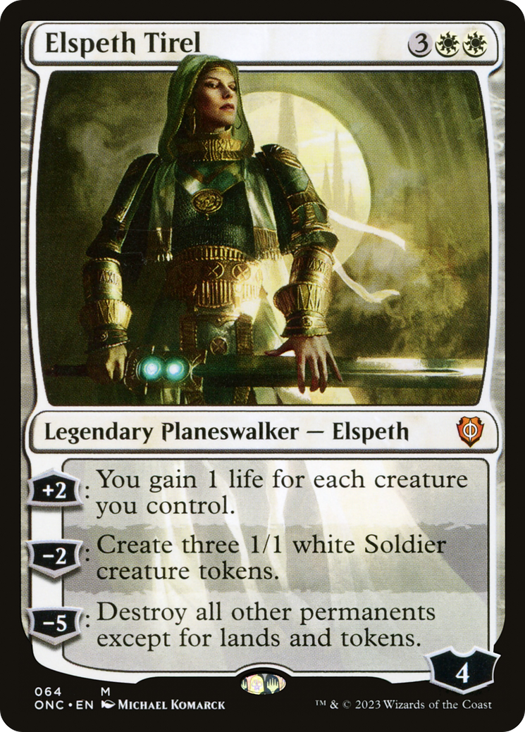 Elspeth Tirel [Phyrexia: All Will Be One Commander] | Exor Games New Glasgow