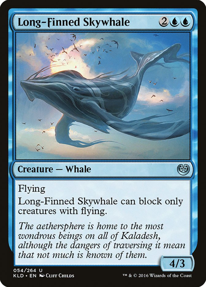 Long-Finned Skywhale [Kaladesh] | Exor Games New Glasgow