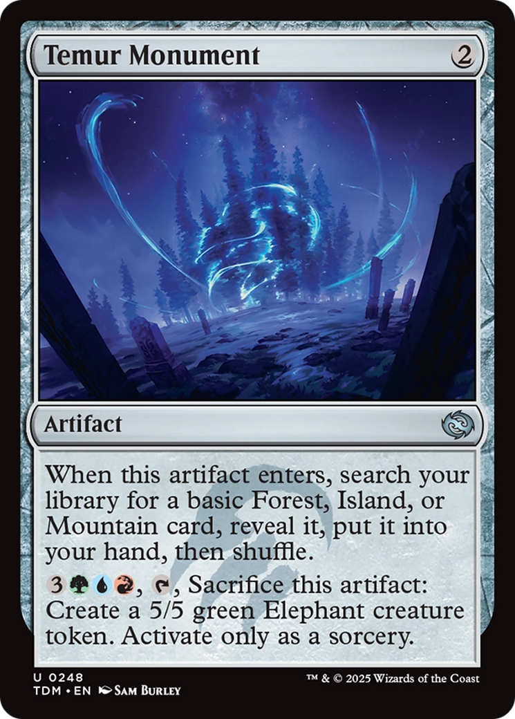 Temur Monument [Tarkir: Dragonstorm] | Exor Games New Glasgow