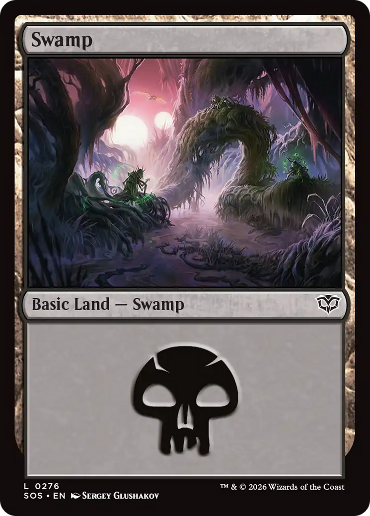 Swamp (0276) [Secrets of Strixhaven] | Exor Games New Glasgow