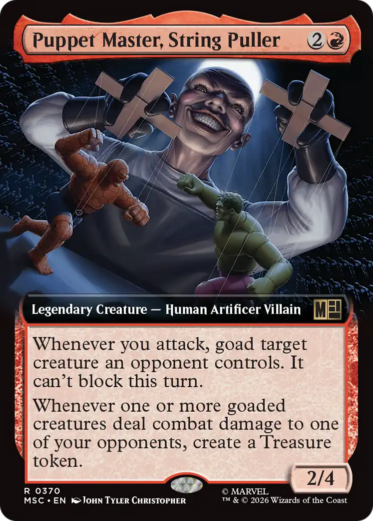 Puppet Master, String Puller (Extended Art) [Marvel Super Heroes Commander] | Exor Games New Glasgow