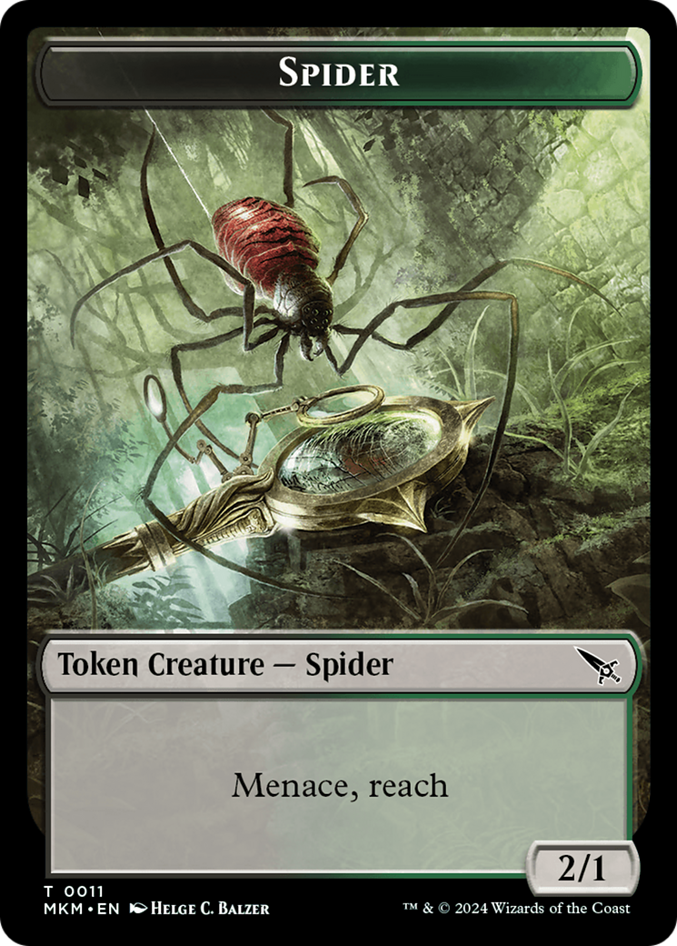 Spider Token [Murders at Karlov Manor Tokens] | Exor Games New Glasgow