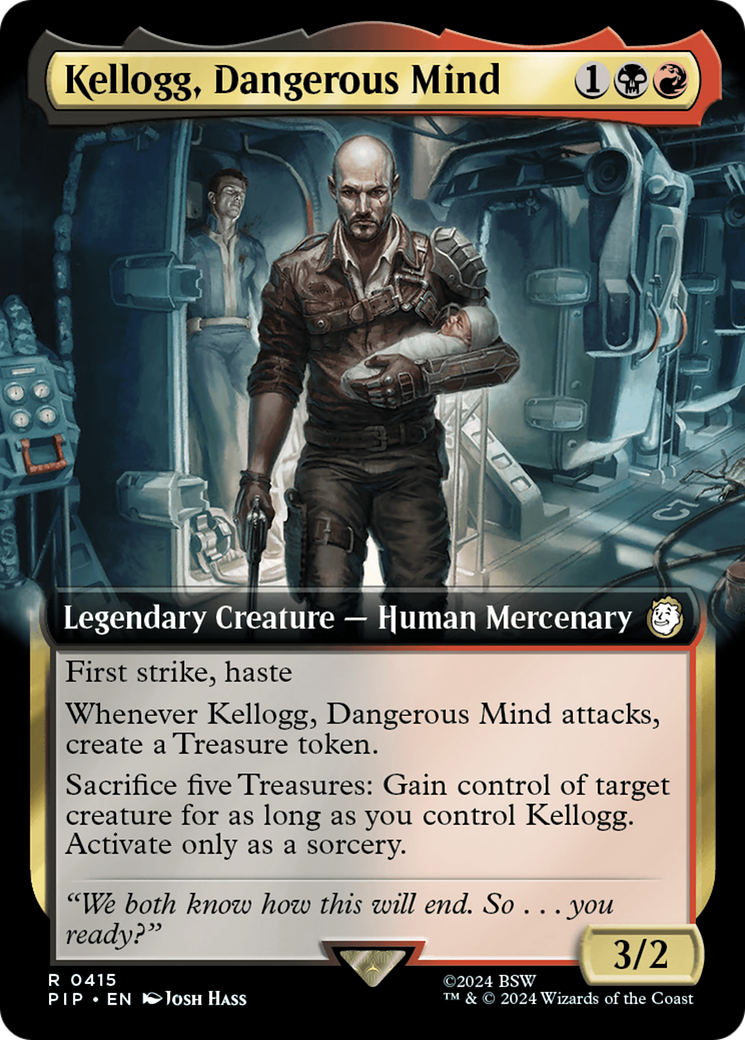 Kellogg, Dangerous Mind (Extended Art) [Fallout] | Exor Games New Glasgow