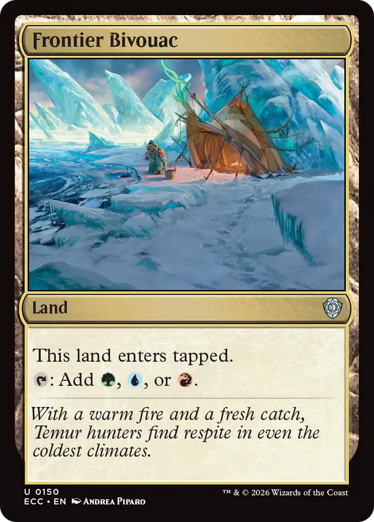 Frontier Bivouac [Lorwyn Eclipsed Commander] | Exor Games New Glasgow