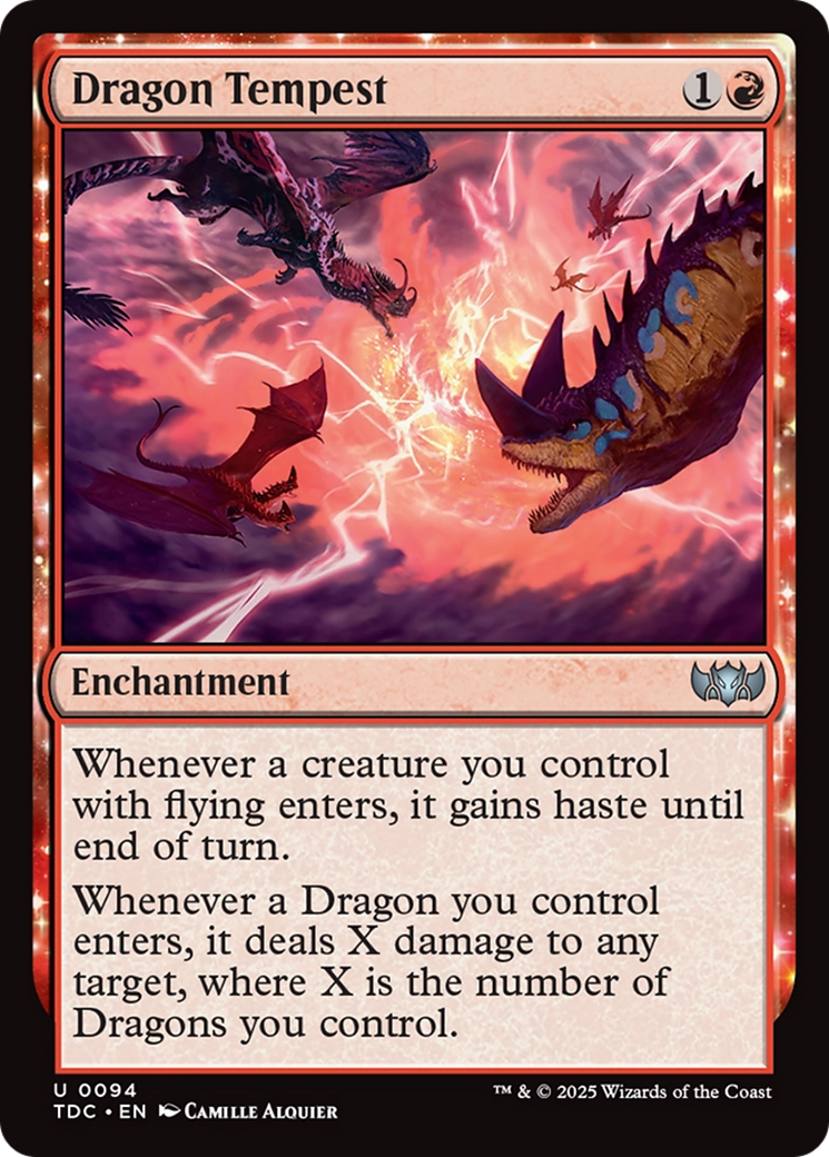 Dragon Tempest [Tarkir: Dragonstorm Commander] | Exor Games New Glasgow