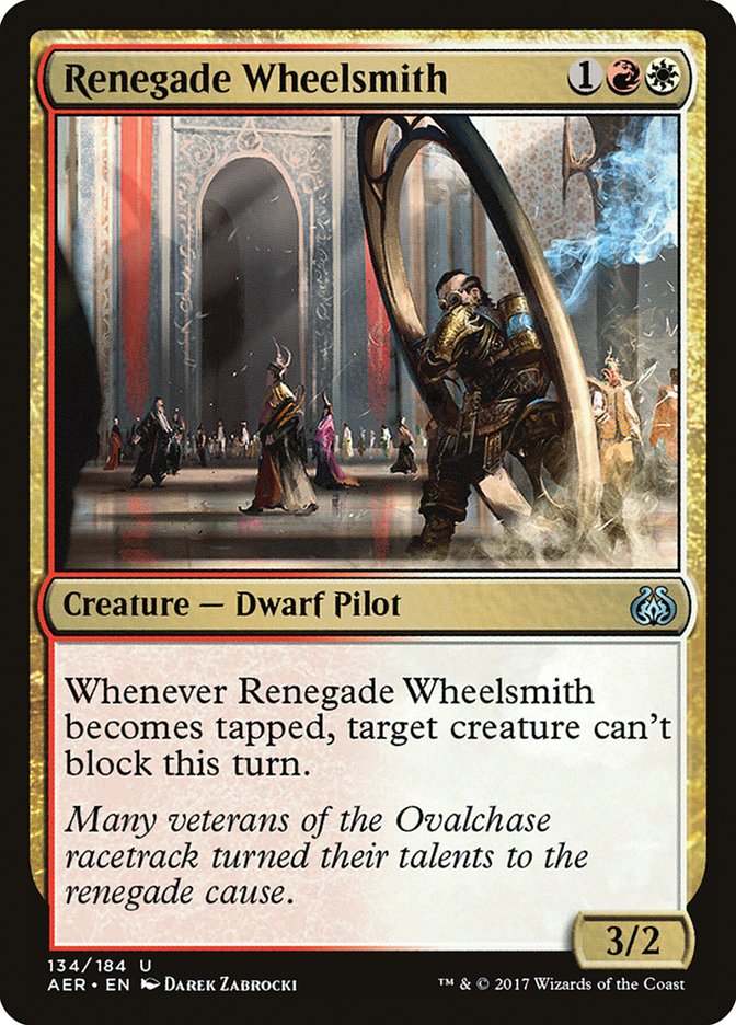 Renegade Wheelsmith [Aether Revolt] | Exor Games New Glasgow