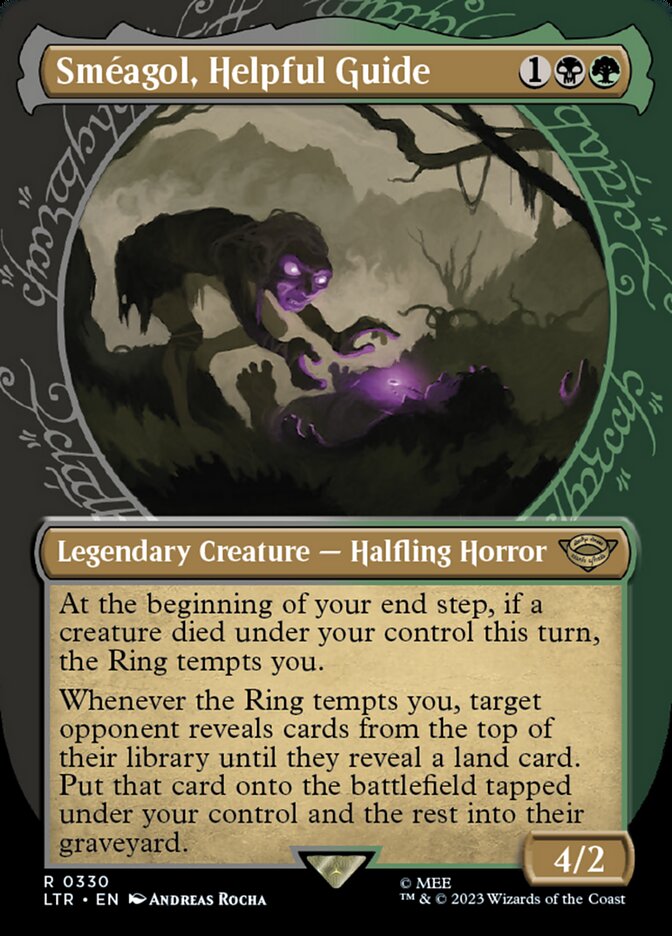 Smeagol, Helpful Guide (Showcase Ring Frame) [The Lord of the Rings: Tales of Middle-Earth] | Exor Games New Glasgow