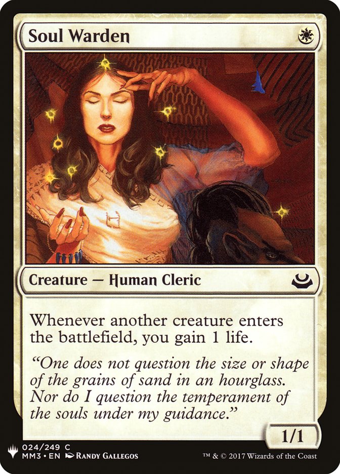 Soul Warden [Mystery Booster] | Exor Games New Glasgow