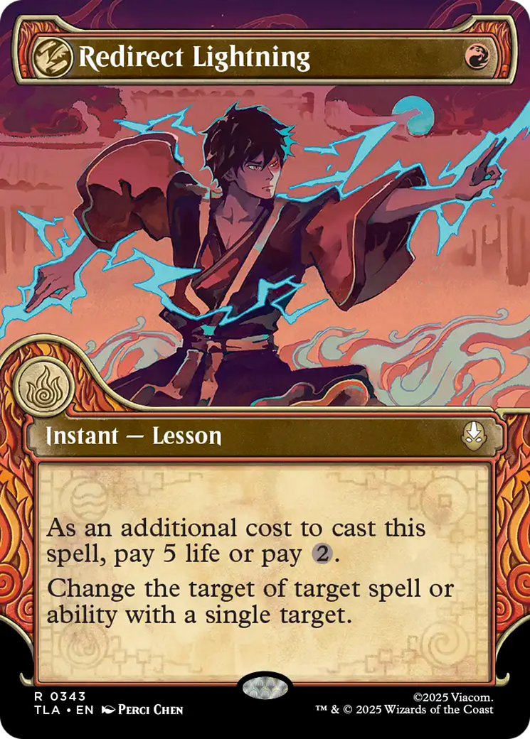 Redirect Lightning (Showcase) [Avatar: The Last Airbender] | Exor Games New Glasgow