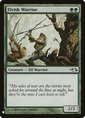 Elvish Warrior [Mystery Booster] | Exor Games New Glasgow