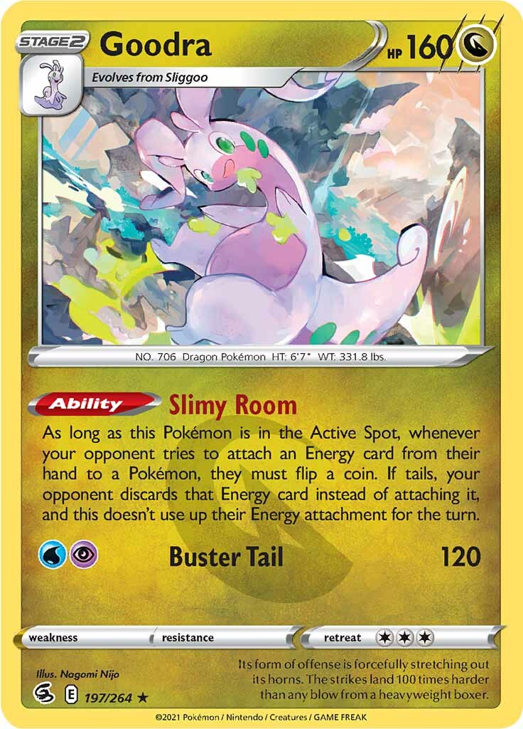 Goodra (197/264) [Sword & Shield: Fusion Strike] | Exor Games New Glasgow