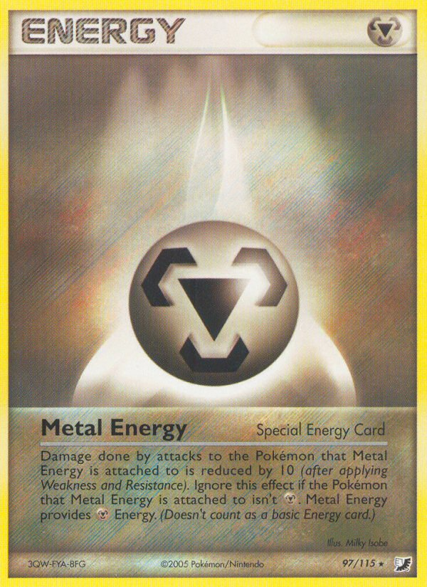 Metal Energy (97/115) [EX: Unseen Forces] | Exor Games New Glasgow