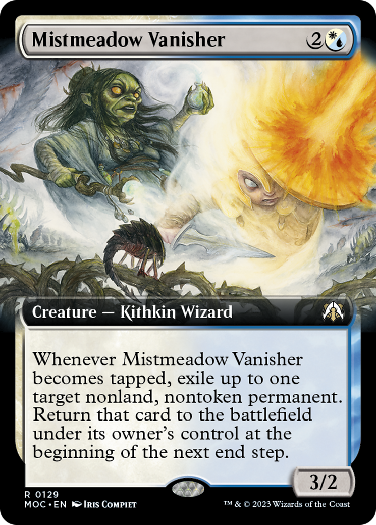 Mistmeadow Vanisher (Extended Art) [March of the Machine Commander] | Exor Games New Glasgow