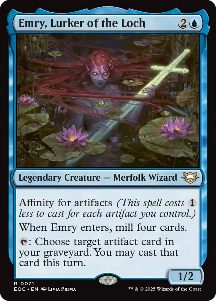 Emry, Lurker of the Loch [Edge of Eternities Commander] | Exor Games New Glasgow
