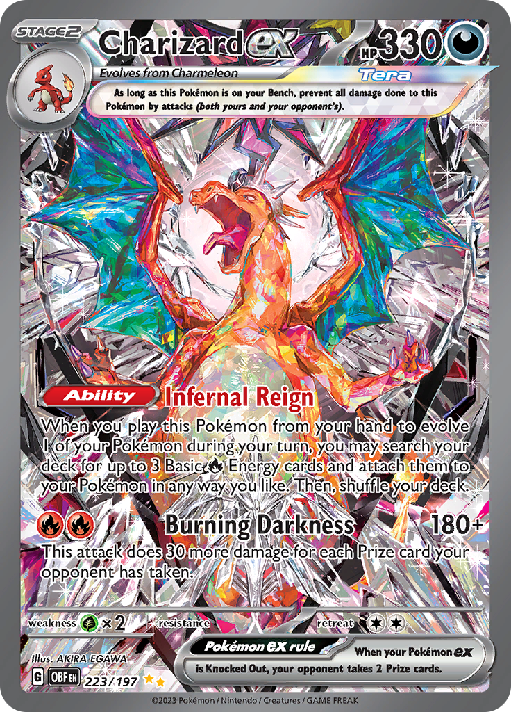 Charizard ex (223/197) [Scarlet & Violet: Obsidian Flames] | Exor Games New Glasgow