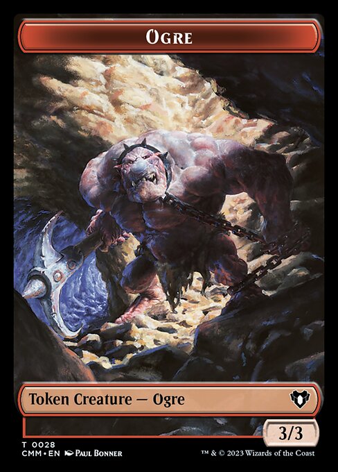 Servo // Ogre Double-Sided Token [Commander Masters Tokens] | Exor Games New Glasgow