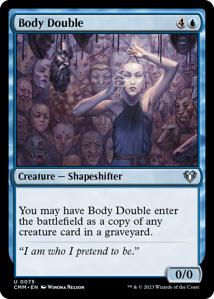 Body Double [Commander Masters] | Exor Games New Glasgow