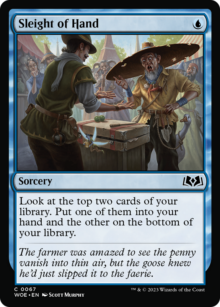 Sleight of Hand [Wilds of Eldraine] | Exor Games New Glasgow