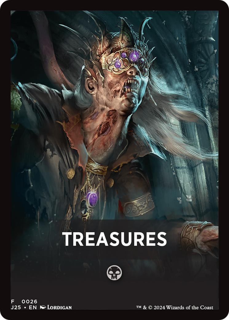 Treasures Theme Card [Foundations Jumpstart Front Cards] | Exor Games New Glasgow